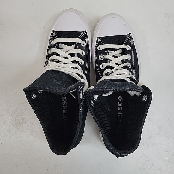 Converse Women's Chuck Taylor All Star 565901C Black Ankle Shoe Size 9 - Picture 8 of 12